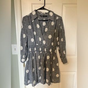 Zara polka dot mini dress. Size small.